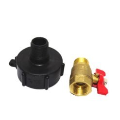 Chemical Barrel IBC Joint Brass Faucet Butterfly Valve Accessories - Image 4