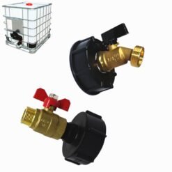 Chemical Barrel IBC Joint Brass Faucet Butterfly Valve Accessories - Image 5