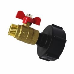 Chemical Barrel IBC Joint Brass Faucet Butterfly Valve Accessories - Image 2