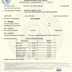 ROCK PHOSPHATE PAKISTAN CHEMICAL