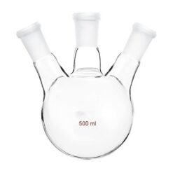 Round Bottom Flask 500ML (3 Neck) PAKISTAN CHEMICAL